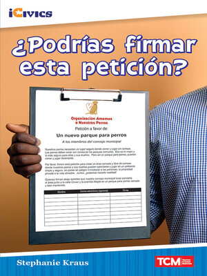 cover image of ¿Podrías firmar esta petición?